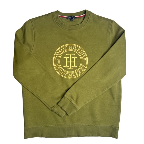 Kids Tommy Hilfiger Crewneck Sweater - Picture 1 of 11